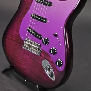 Fender Custom Shop Masterbuilt The Purple Stratocaster by Jason Smith Trans Purple image 9