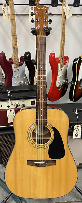 Fender DG-8S Dreadnought Acoustic Guitar Pack | Reverb