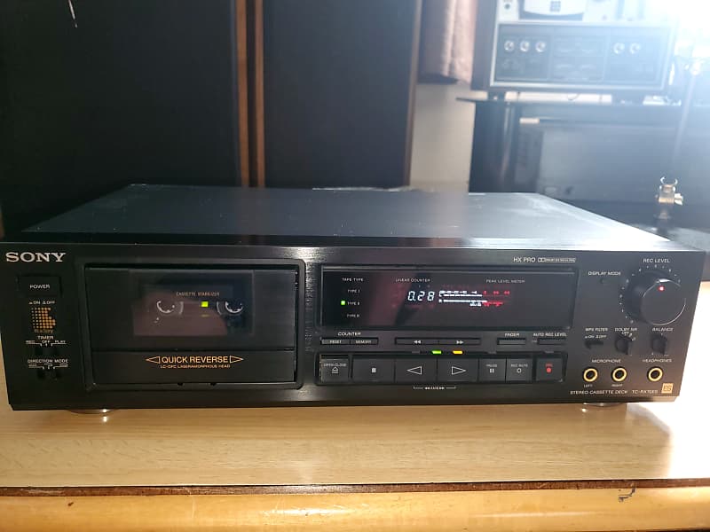 Sony TC-RX70ES Cassette Deck --- Quick Auto-Reverse image 1
