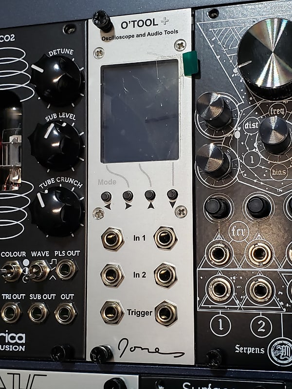 Dave Jones O'Tool + Plus Oscilloscope Module Modular Synth Reverb