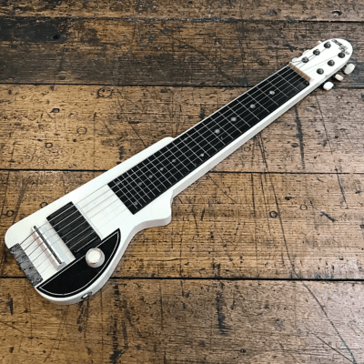 Guyatone Lap Steel  Late 60's Early 70's White image 1