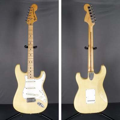 1974 Fender Stratocaster Blonde with Original Hardshell Case Vintage American USA image 3