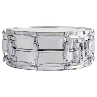 Ludwig 5x14" Supraphonic Chrome Plated Aluminum Snare - Smooth Shell