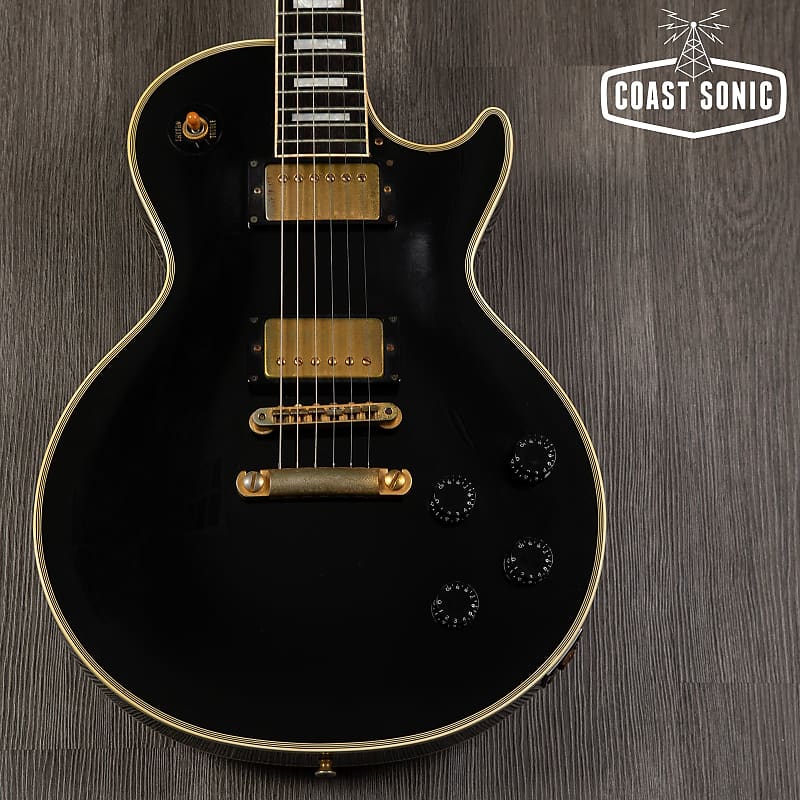 1996 Tokai LC Custom Les Paul Black Beauty Made in Japan | Reverb