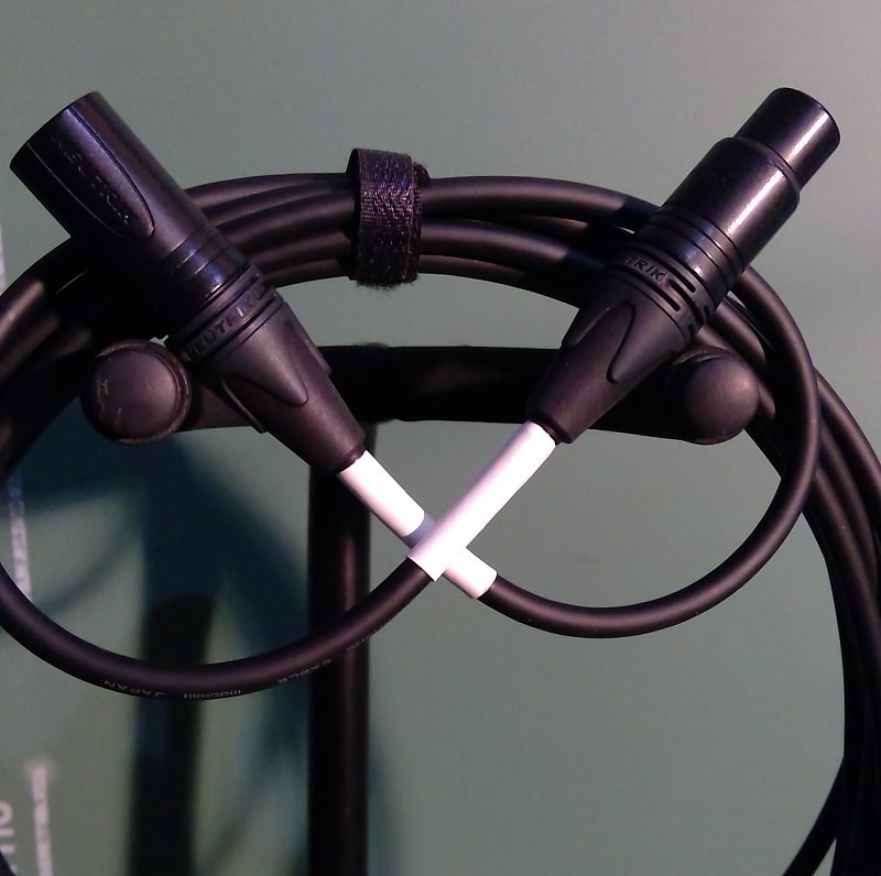 Mogami Gold Studio 20' W2534 quad cable with Gold Neutrik XLR male to XLR female !LIFETIME GAURANTEE image 1