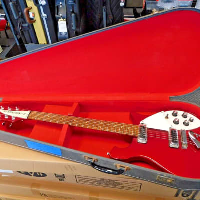 Vintage 1987 Rickenbacker 610 Electric Guitar! Teardrop Case! Ruby Red Finish!!! image 1
