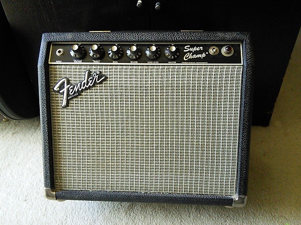 Fender Superchamp 1984 Black & Gray image 1