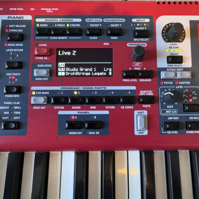 Nord Stage 3 HA88 Hammer Action 88-Key Digital Piano 2017 - Present - Red