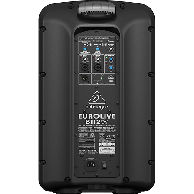 Behringer Eurolive B112W 1000-Watt 12" Powered Speaker with Bluetooth image 2