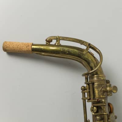 Vintage ~1949-1950 Buescher Big-B Aristocrat Alto Saxophone image 5