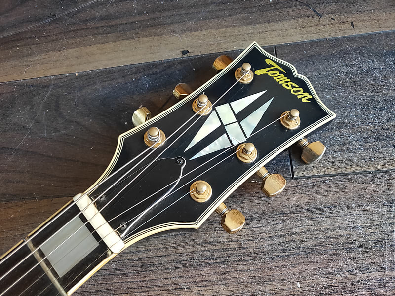 1970's Tomson Japan Les Paul Custom Electric Guitar MIJ