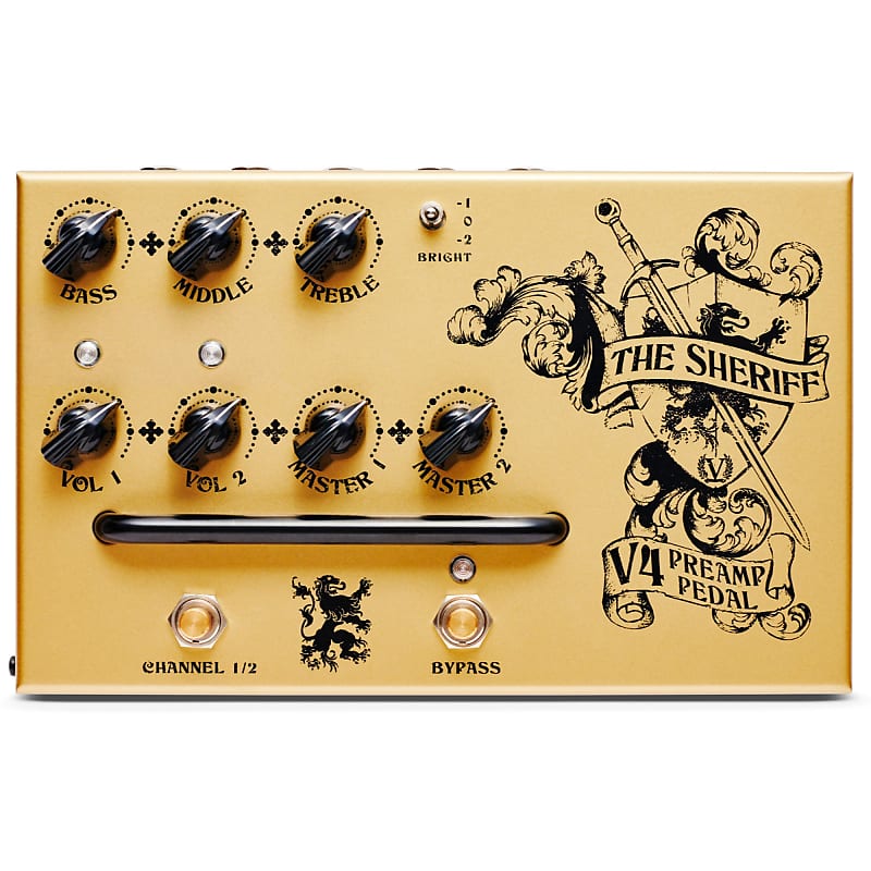 Victory Amplification V4 The Sheriff Pedal Preamp image 1