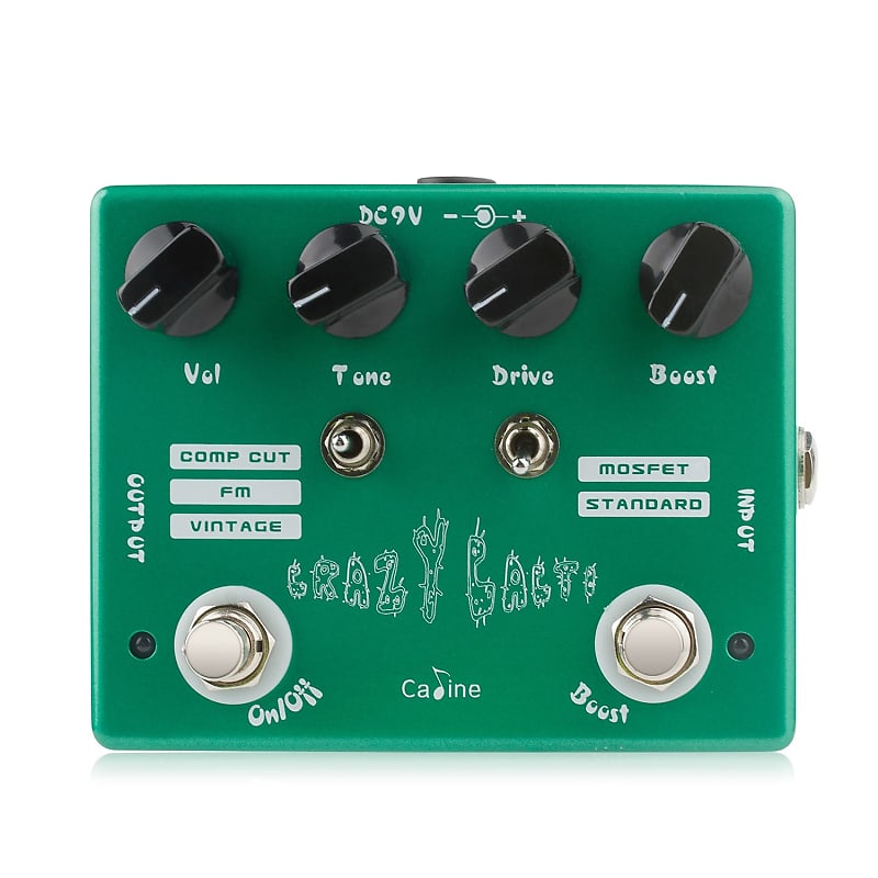 Caline CP-20 Crazy Cacti Overdrive Effects Pedal image 1