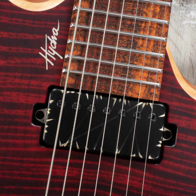 Mayones Hydra Elite 7 Headless 7-String Guitar, 3A Snakewood | Reverb