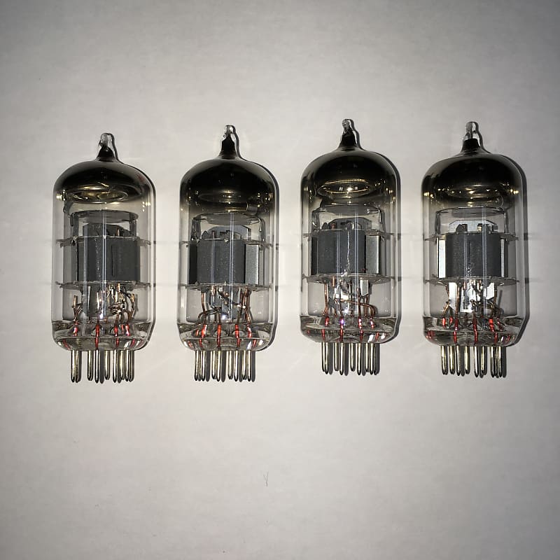 Unbranded 4 Pack 12AX7A / ECC83 High Gain Preamp tubes Reverb