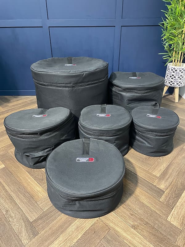 Gator Drum Case Set / Soft Lined Cases / 6Piece LL28 Reverb
