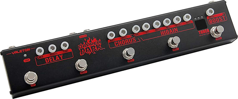 Valeton Dapper Dark マルチエフェクター Valeton Dapper Dark Four-in-One Multi-Effects Guitar Pedal
