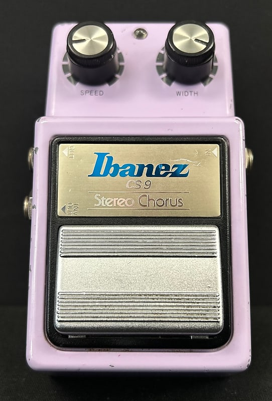 Ibanez CS-9 ステレオコーラス Ibanez CS9 Stereo Analog ChorusVS Chorus Mini Made in Japan
