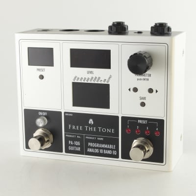 Free The Tone PA10QG Programmable 10-Band Analog Guitar EQ