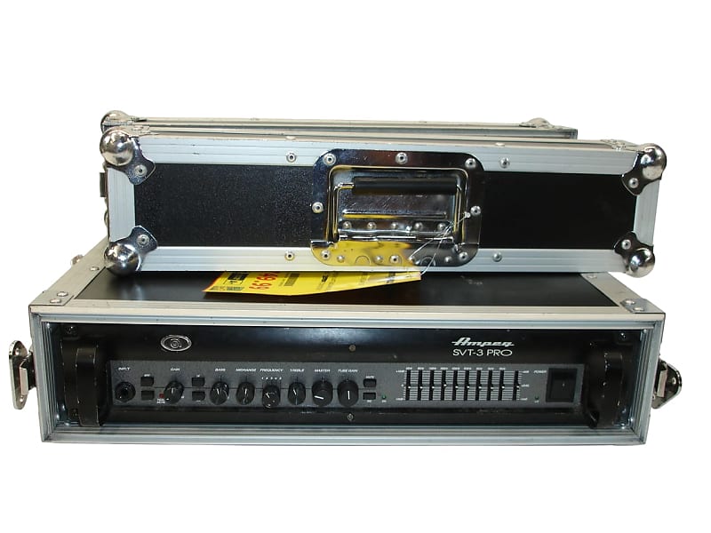 Ampeg SVT-3PRO 450-watt Tube Preamp Bass Amp Head w/ Road Runner Case