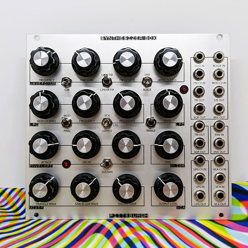 Pittsburgh Modular Synthesizer Box // monophonic semi-modular analog synth voice image 1