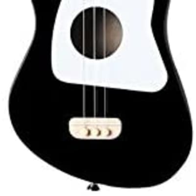 Loog Mini Acoustic Guitar 3-String Guitar, Black image 1