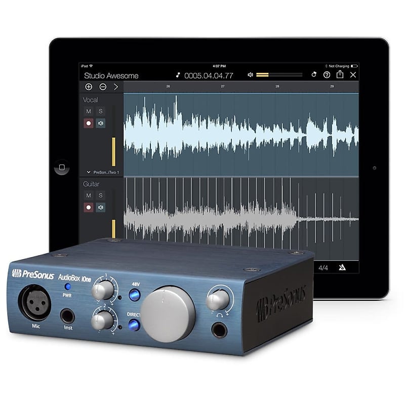 PreSonus AudioBox iOne 2x2 USB 2.0 / iOS Audio Interface image 1