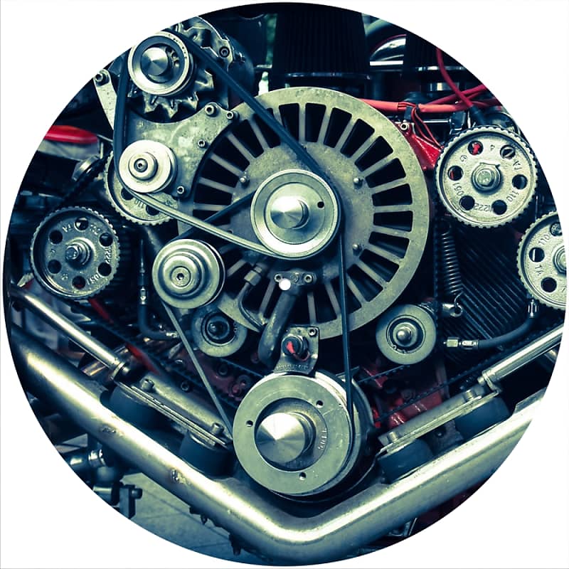 Slipmat Scratch Pad Felt for 12&quot; LP Record Player Vinyl DJ Turntable *Motor 1  			