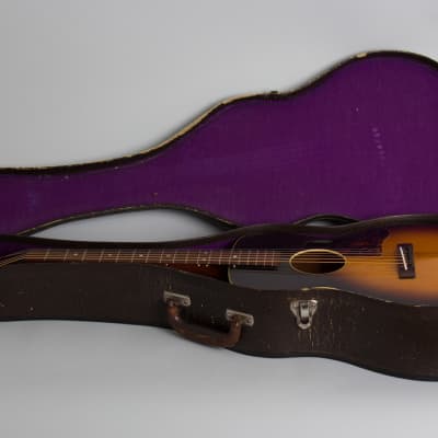 Kalamazoo  Sport Model KG 3/4 Flat Top Acoustic Guitar (1941), ser. #4539G-14, chipboard case. image 10