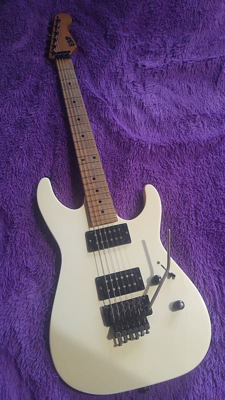 ESP 80s Superstrat White | Reverb