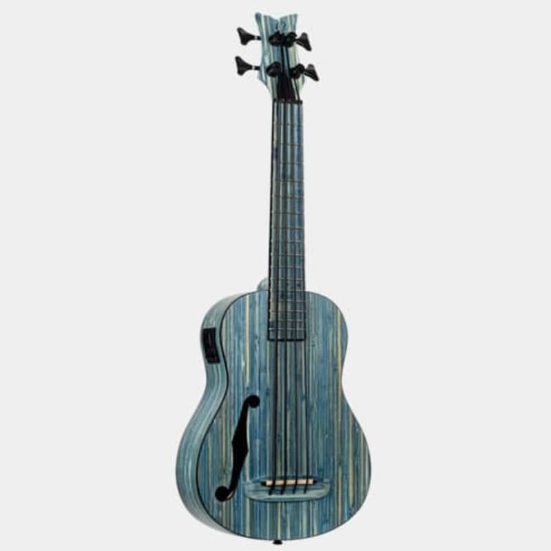 Ortega Bamboo Series 4-String Short Scale Uke Bass Solid Bamboo