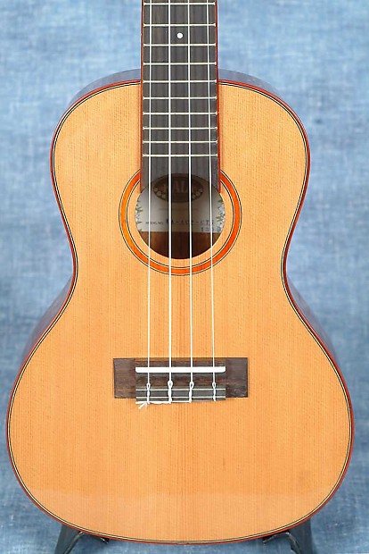 Kala Slotted Headstock Solid Cedar Top with Acacia Back and Sides Concert Ukulele 2017 Gloss image 1