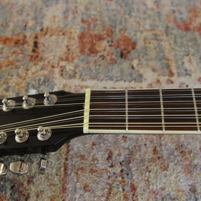 Fender DG-16 12-String 2003 - Black image 10
