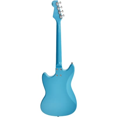 Eastwood Guitars Warren Ellis Signature Tenor 2P - Sonic Blue - Electric Tenor Guitar - NEW! image 6
