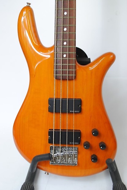 Spector Legend Classic Bass in Orange. Made in Korea