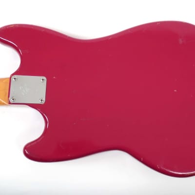 Fender Mustang Bass 1966 Dakota Red ~ Early First Year Example image 9