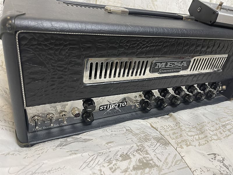 Mesa Boogie Stiletto Deuce 2-Channel 100-Watt Guitar Amp Head | Reverb