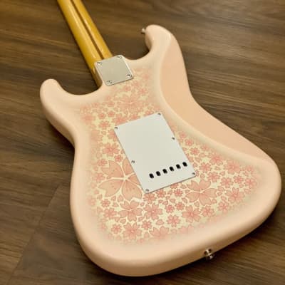 Tokai AST-Sakura Limited Edition Goldstar Sound NAMM 2020 in Pale Pink with  Maple FB and Tweed Case | Reverb