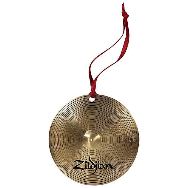 Zildjian Cymbal Christmas Ornament | Reverb