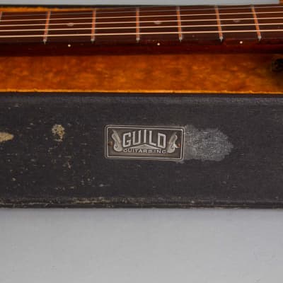 Guild  F-20NT Flat Top Acoustic Guitar (1967), ser. #AG-2111, original black hard shell case. image 14