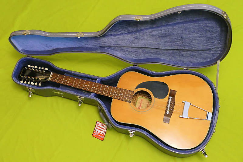 ACOUSTIC GUITAR 12 STRING VINTAGE LAWSUIT ERA 1960s ANGELICA  BY BOOSEY AND HAWKES LONDON image 1