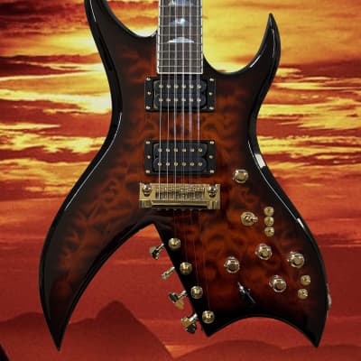B.C. Rich Custom Shop Bich 10 Supreme Brazilian Rosewood 2025 - Sculpin Burst image 1