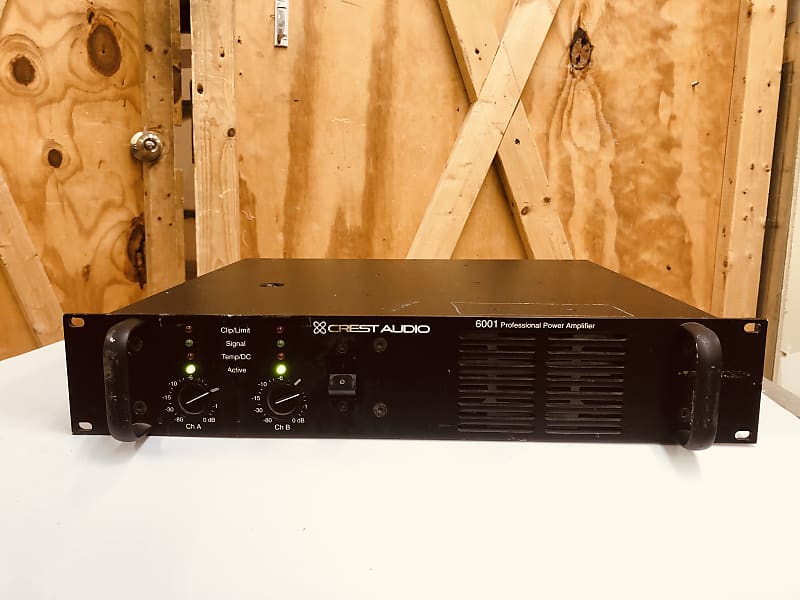 Crest Audio 6001 Professional Audio Power Amplifier - 600
