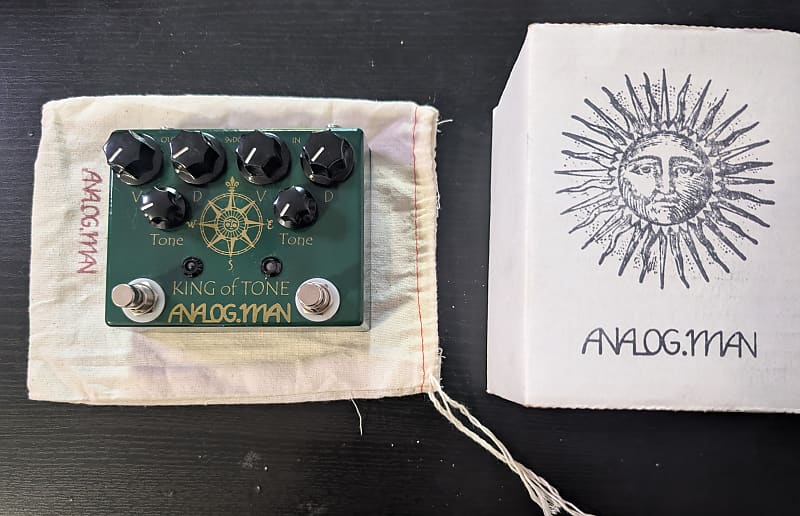 KING OF TONE LY-LOCK オーバードライブ ANALOG.MAN MXR】ANALOG.MANとMXRがコラボ！名機「ANALOG.MAN “King of Tone