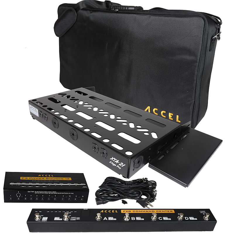 Accel XTA21 Pedal Board Bundle 3 Reverb