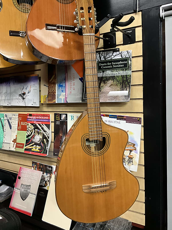 Giannini Craviola classical guitar model GWNCRA-6 handmade in Brazil 1994 in excellent condition with original chipboard case image 1
