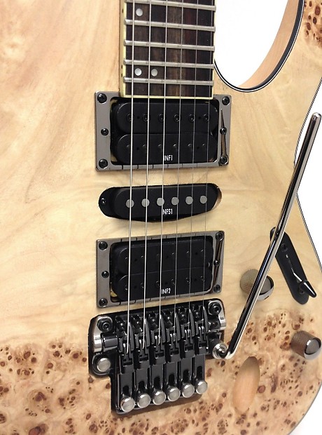 Ibanez S Series S770PB Electric Guitar - Poplar Burl Natural | Reverb