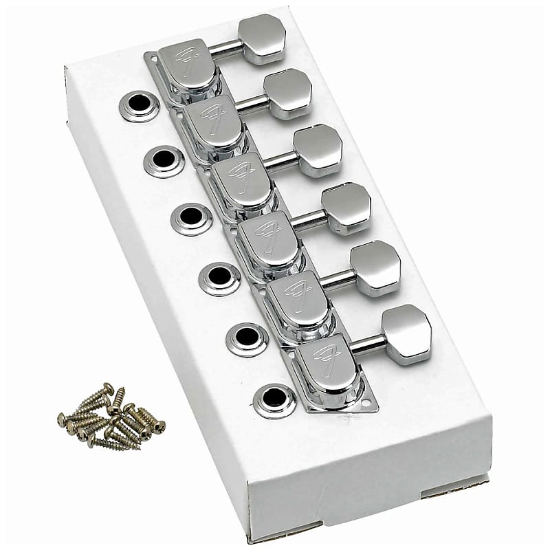 Fender 70s F Style Stratocaster®-Telecaster® Tuning Machines, 6L image 1