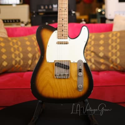 Xotic XTC-1 T-Style Electic Guitar - Medium Relic'd in a 2 Tone Sunburst  Finish - New Build (#3068)! for sale