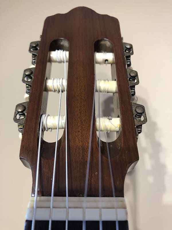 Zen-on Abe Gut 63S 1970's Cedar Top Classical Guitar | Reverb